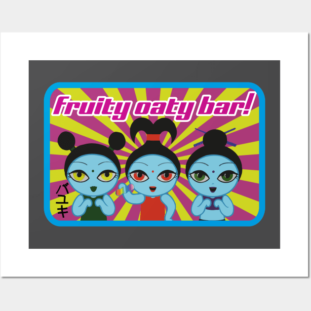 Fruity Oaty Bar Wall Art by n23tees